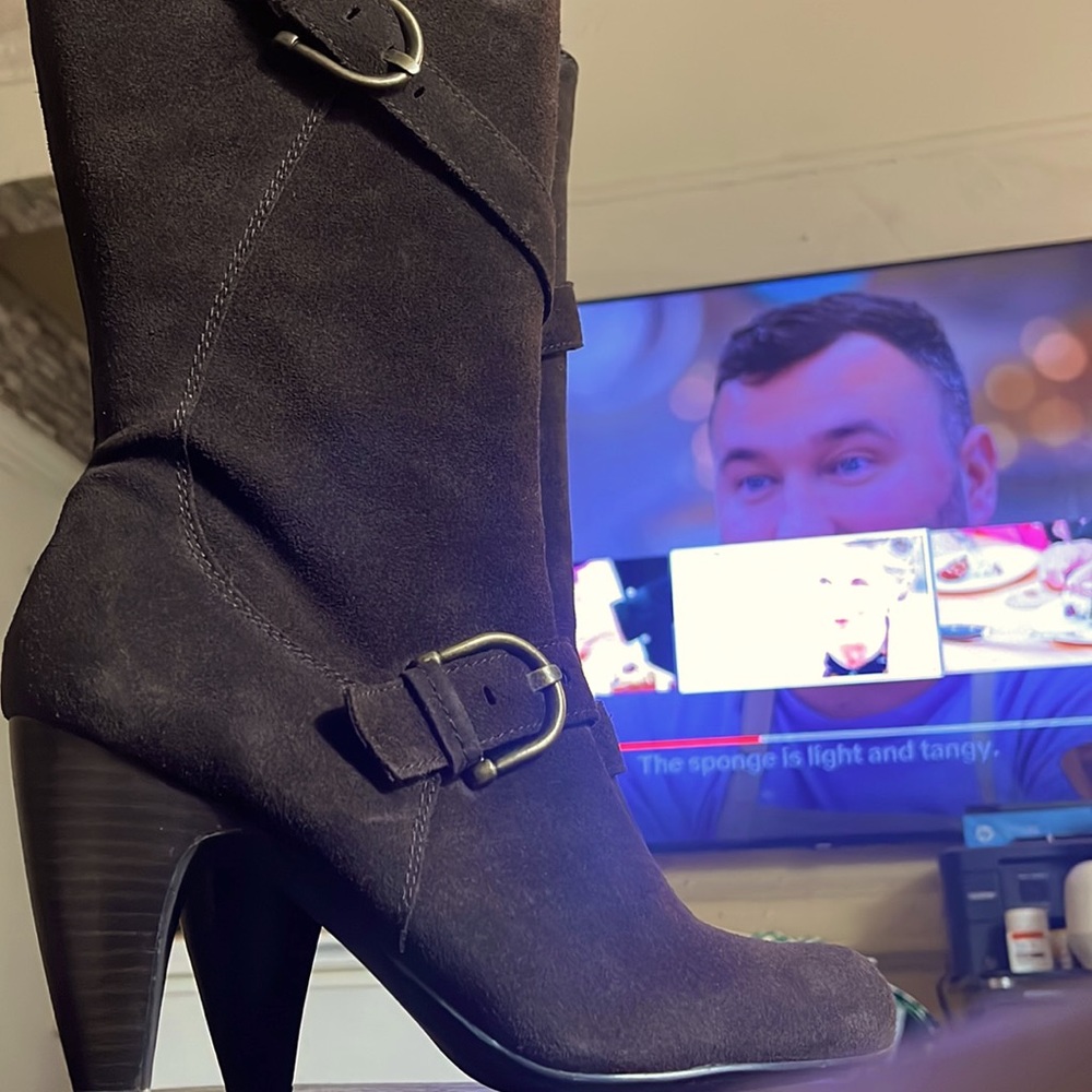 Brown boots
